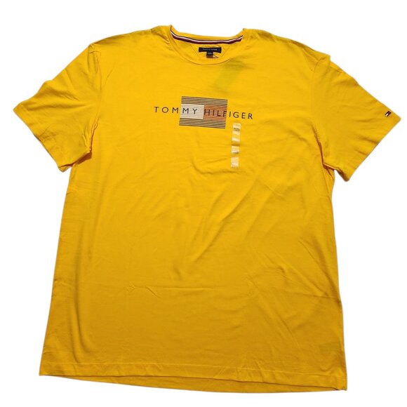 Tommy Hilfiger Men's Short Sleeve Crewneck T-Shirt Size 3XL 100% Cotton - Picture 1 of 7